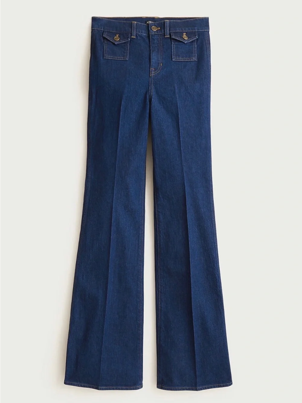 J Crew Vintage flare jean with flap pockets NWT